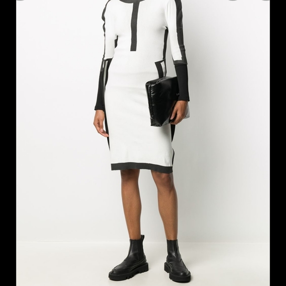 ISSEY MIYAKE Color Block Dress - Picture 2 of 14
